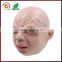 carnival party Educational Accessory sad Rubber Latex Realistic crying baby mask
