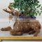 Custom plush unstuffed giant size deer outdoor large christmas decorations