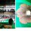 Horizontal fertilizer mixer