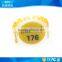 Eco-friendly Oval Dia 45mm Plastic Material Wristband Rfid SJ001