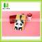 Factory Price custom printing panda shaped plastic travel wholesale paper luggage tag