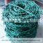 PVC coated barbed wire
