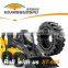 bobcat skid steer loader solid tyre forklift tire factory forklift tyre