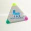 3 in 1 Triangle Shaped Highlighter Pen Maker/multi Colored Highlighter Pen/office & School Supplies