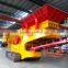 Mobile rock crusher for crushing mines and rocks