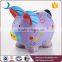 YScb0001-10 New birthday gift pretty hand painted ceramic piggy bank