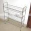 living room 3 tiers wire shoes storage and shoe rack