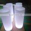 High quality PE LED round flower pot/PE led bucket /LED cooler for outdoor/wedding decor/bar/nightclub