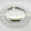 Crystal Charger Plate/ show plate/ wedding table plate