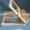Factory price eco-friend natural wooden reading book holder for students