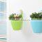 Vacuum suction cup bathroom and kitchen plastic shelf/holder/storage bucket