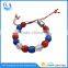 4th of July led flashing beads bracelet