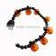 Halloween flashing deluxe pumpkins string lights led bracelet