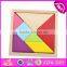 2017 Best design classic brain teaser wooden triangle puzzle for kids education W14A167