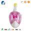 Easy to breath high quality snorkeling mask full dry diving mask