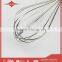 10" promotional stainless steel manual egg beater whisk with PS handle