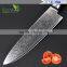 8" inches Damascus kitchen knives Damascus knife high quality VG10 Japanese steel chef knife Micarta handle