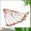 Disposable knotted bamboo fruit skewers