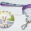 fashion ECO-friendly refective silkcreen logo plus nylon dog collar and dog leash