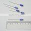 55mm charming leaf shaped plastic head Long sewing pin for binding