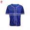 Full Bottons Blank Baseball Tee Shirts Wholesale