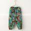 wholesale 100% cotton big flower cool anti-mosquito pants for baby girl icing pants