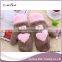 Cute winter gloves for girls printed wholesale