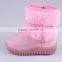 Zm40333b Factory Price Girls Snow Jogging Shoes Fashion Childern Winter Boots