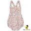 Summer Colorful Polka Dots Crisscross Back Design Breathable Cotton Infant Newborn 0-24Months Baby Girl Romper