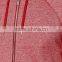 2017 Spring China OEM tshirt with hood Men's Light heather color heather red