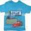 Boys new design custom tshirt Cars-PLEX printing