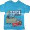 Boys new design custom tshirt Cars-PLEX printing