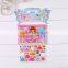 Children puffy sticker ,handbag multicolor decoration stikcer bubble DIY sticker foil sticker