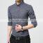 2016 NEW arrive coming shirt for men turn up collar button up contrast color vivid green heart printing