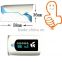 Hot Sale Finger Pulse Oximeter Massage SpO2 Sensor Bar Graph Pulse Waveform Display