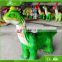 2016 NEW Mechanical interactive dinosaur coin operated kiddie rides animatronic zoo animal scooter
