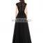 Grace Karin Black Lace Long Tall Mother of The Bride Dresses CL6127