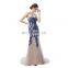 Charming Real Sample Long Gown Sleeveless Sweetheart Appliqued Floor Length Lace-up Backless Beaded Women Prom Dress