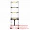 2.0m Aluminum Telescopic Ladder With Finger Gap