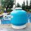 AQUA side mount fiberglass swimming pool sand filter