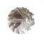 GTB47 81.00/115.00mm 7+7 blades turbocharger milling/aluminum 2618/billet compressor wheel