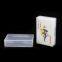 94x64x23mm Weisheng Playing Cards PP Storage Cases Transparent Plastic Box One Deck Playing Cards Packing Case