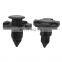 100pcs Plastic Rivet Fastener Mud Flaps Bumper Fender Push Clips 8mm for Nissan