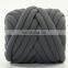Hand Knitted Braid Chunky Knitting Yarn Giant Chunky Cotton Tube Yarn For Knot Pillow Blanket Pet House