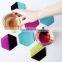 custom design red color cup heated drink coaster holder table for drinks felt coasters kung fu tea ceremony accessories