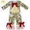 Girl Boho Ruffle Jumper Floral Baby Bubble Romper Fashion Design Kids Overall
