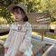 6556 New arrival spring baby girls' dress cotton and linen princess embroidered dress