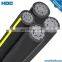 abc cable AMKA NFC 33-209 Standard XLPE aerial bundle cable LV Aluminum xlpe insulated alloy messenger