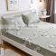 Wholesale luxury queen king size aole cotton bedspread bedding 3d flower fitted bedsheet set mattress protector cover
