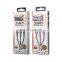 Remax RC-070th 1.2M 3 in 1 braided data cable for mobile data transfer cable